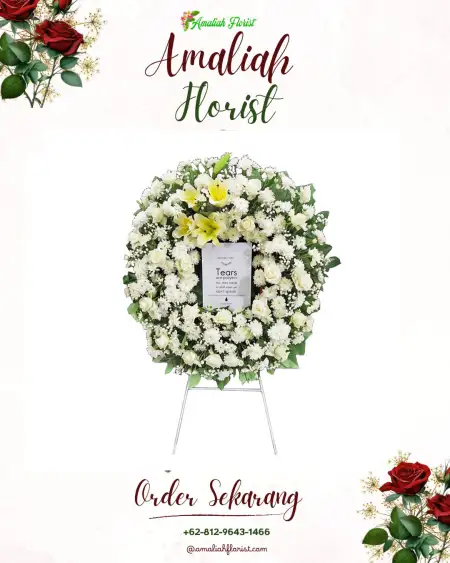 Krans Bunga Duka Tipes