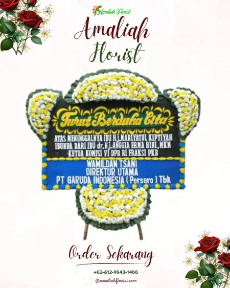 Papan Bunga Duka Tipes